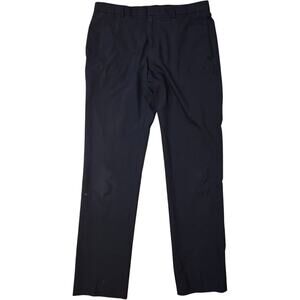 Perry Ellis Portfolio Navy Blue Stretch Flex Pants 34x34